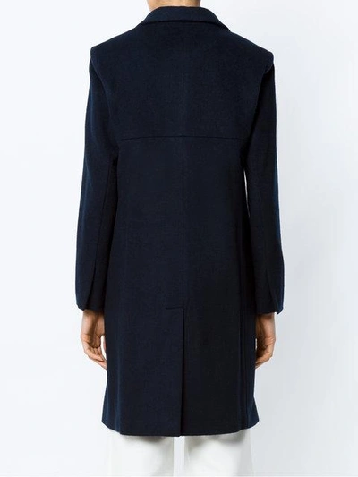 Shop Alcaçuz Colorado Oversized Coat - Blue