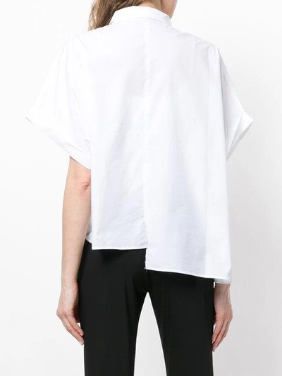 Shop Isabel Benenato Short-sleeved Shirt - White