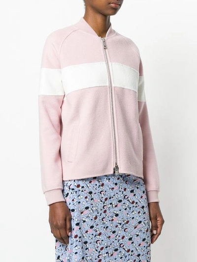 Shop P.a.r.o.s.h . Panel Bomber Jacket - Pink