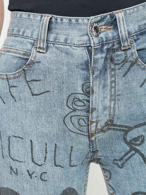 Haculla Mindful Doodles Jeans In Blue | ModeSens