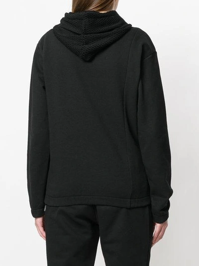 Shop Alyx 1017  9sm Hooded Sweatshirt - Black