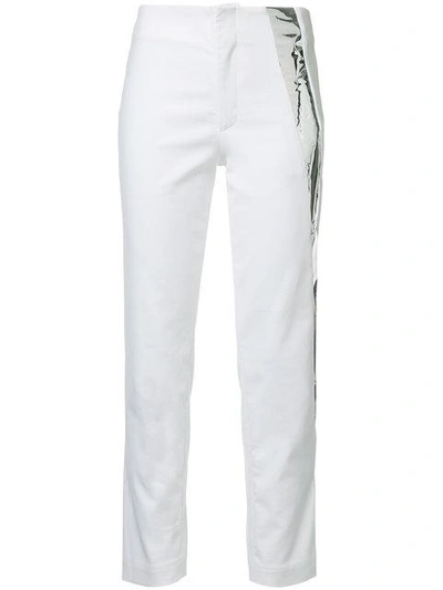 Shop Juan Hernandez Daels Tira Slim In White