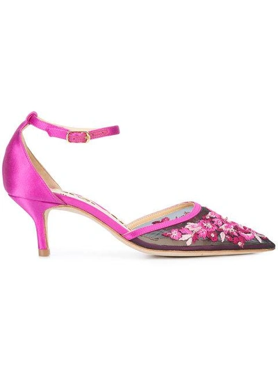 Shop Marchesa Darlene Pumps In Pink