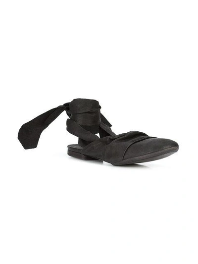 Uma Wang Ankle Tie Mules