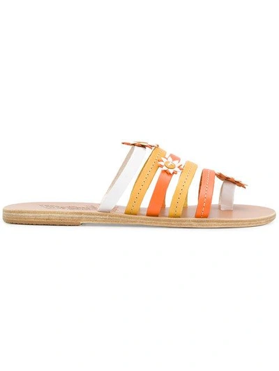 Shop Fabrizio Viti Strappy Flat Sandals