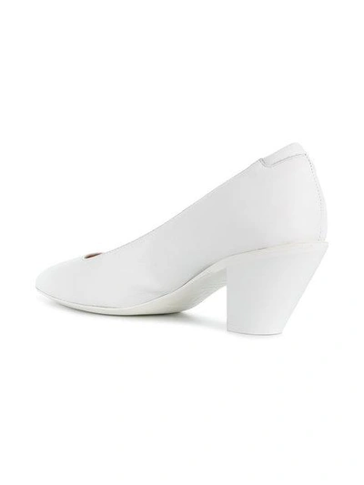 Shop A.f.vandevorst Chunky Heel Pumps - White