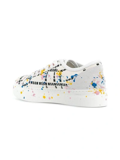 Shop Msgm Paint In White
