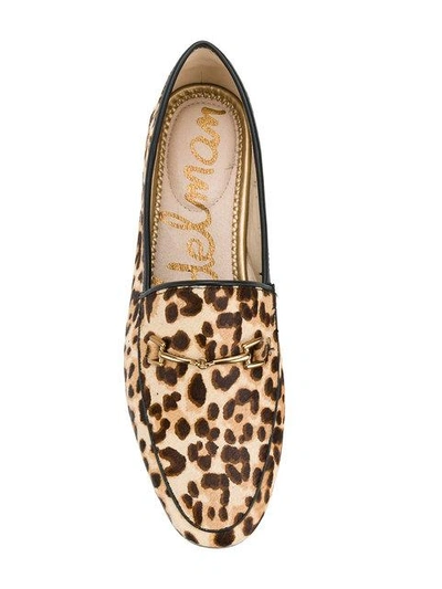 Shop Sam Edelman Leopard Printed Loafers