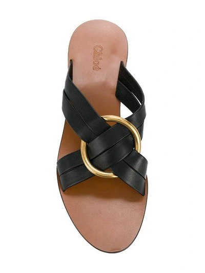 Rony mid-heel sandals