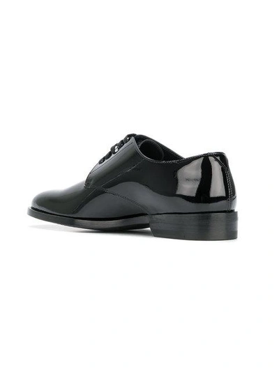 Shop Saint Laurent Oxford Shoes In Black