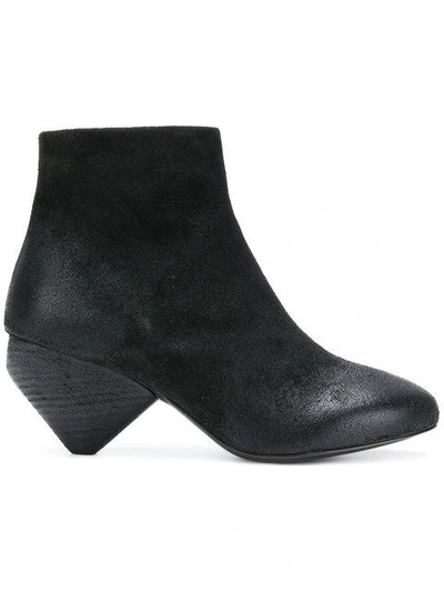 Shop Marsèll Cone-heel Ankle Boots In Black