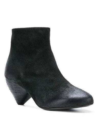 Shop Marsèll Cone-heel Ankle Boots In Black