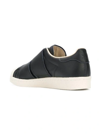 Shop Adidas Originals Superstar 80s Cf Sneakers In Black