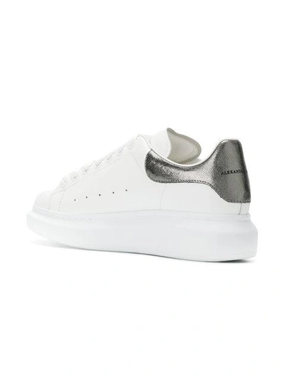 Shop Alexander Mcqueen Oversized Sole Sneakers In White