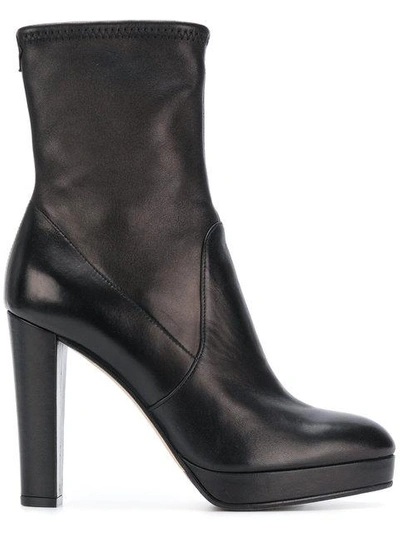 chunky heel ankle boots