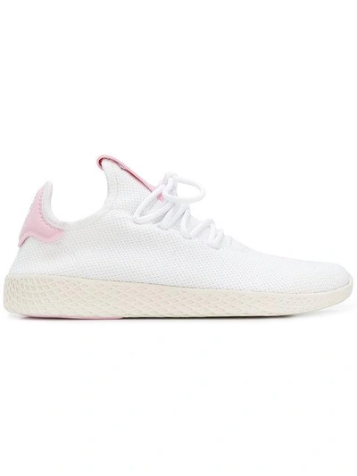 Shop Adidas Originals By Pharrell Williams Pharrell Williams Tennis Hu Sneakers In White