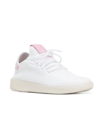 Shop Adidas Originals By Pharrell Williams Pharrell Williams Tennis Hu Sneakers In White