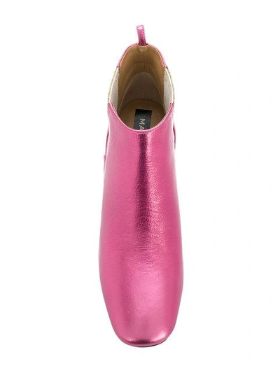Shop Marc Jacobs Rocket Chunky Heel Chelsea Boots - Pink