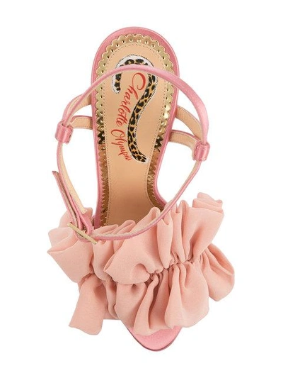 Shop Charlotte Olympia Serine Pumps In Pink