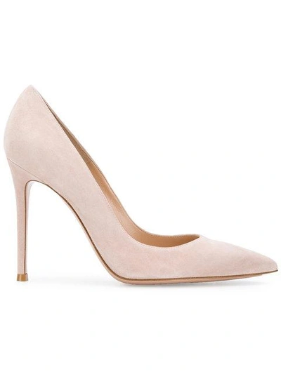 Shop Gianvito Rossi Pointed Toe Pumps