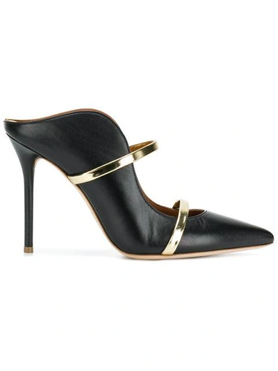 Shop Malone Souliers Maureen 100 Mules In Black