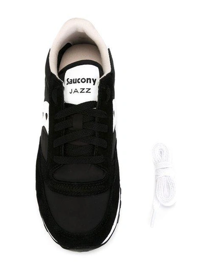 Shop Saucony 'jazz Original' Sneakers In Black