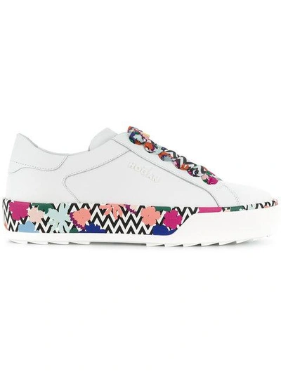 Hogan Chunky Printed Sole Sneakers