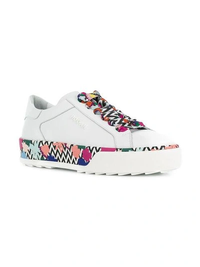 Hogan Chunky Printed Sole Sneakers