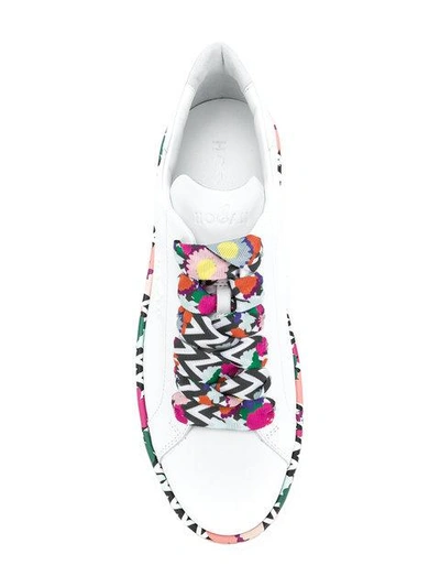 Hogan Chunky Printed Sole Sneakers
