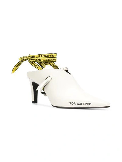 Off white for shop walking mules