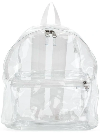 Shop Eastpak Loose Compartment Backpack In White
