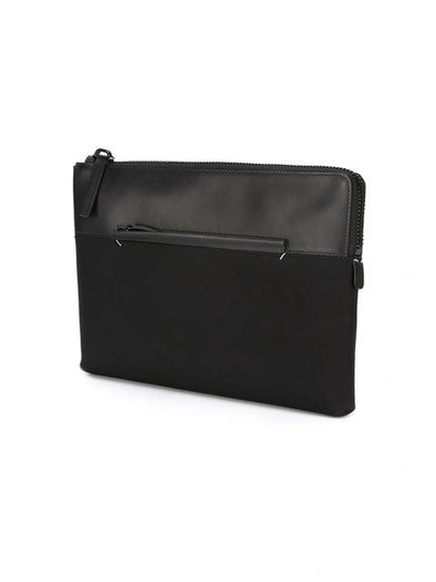 Shop Troubadour Leather Insert Portfolio Case - Black