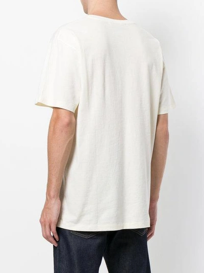 Shop Gucci Fication T-shirt - Nude In Neutrals