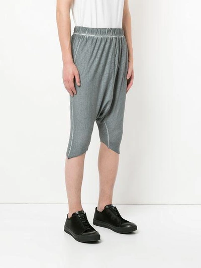 Shop First Aid To The Injured Femur Shorts In Grey