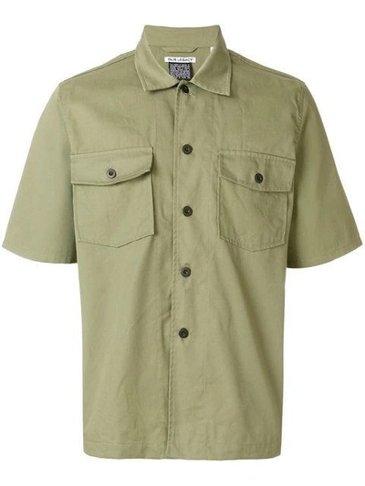 Shop Our Legacy Chest Pocket Short Sleeve Shirt - Green