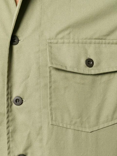 Shop Our Legacy Chest Pocket Short Sleeve Shirt - Green