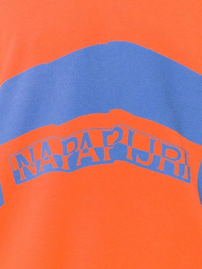 Shop Napa By Martine Rose Logo Print Sweatshirt - Yellow