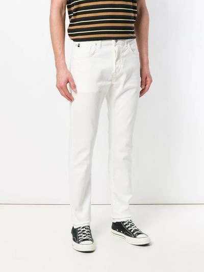 Shop Edwin Slim-fit Jeans  In White