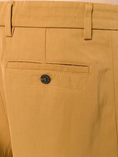 Shop Qasimi Knee Length Shorts In Brown