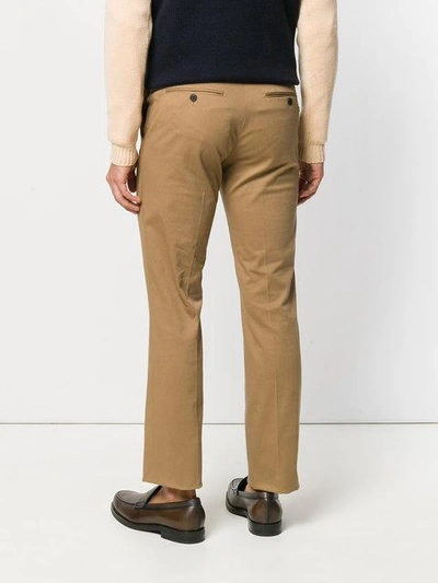 Shop Fendi Side Stripe Trousers