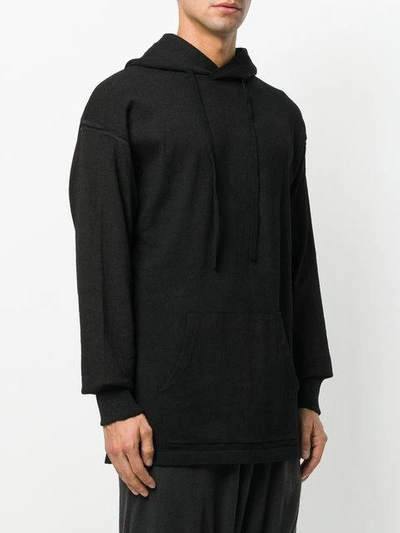 Shop The Viridi-anne Drawstring Hoodie In Black