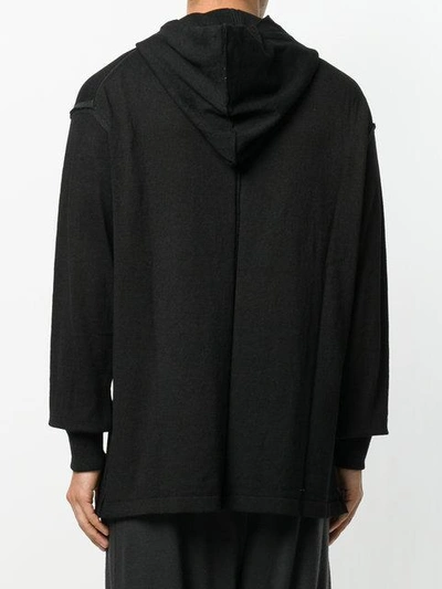 Shop The Viridi-anne Drawstring Hoodie In Black