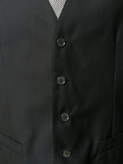 Shop Dolce & Gabbana Three Piece Formal Suit In Black
