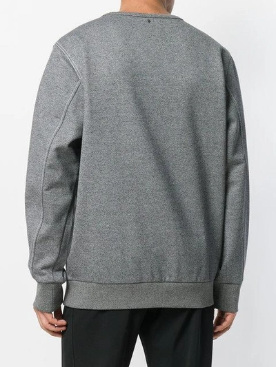 Shop Oamc Long-sleeve Sweatshirt