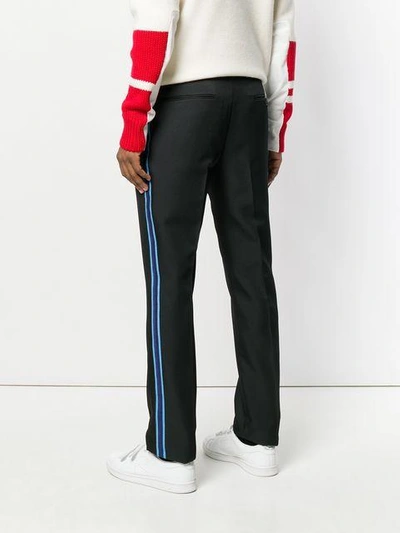 Shop Calvin Klein 205w39nyc Tailored Designer Trousers In Black