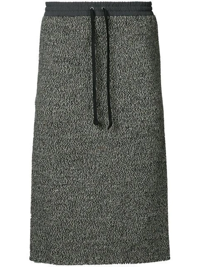 Undercover Drawstring Skirt In Brown