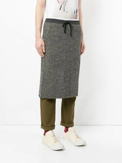 Undercover Drawstring Skirt In Brown