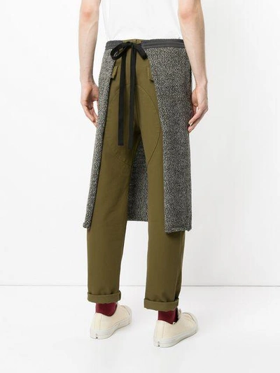 Undercover Drawstring Skirt In Brown