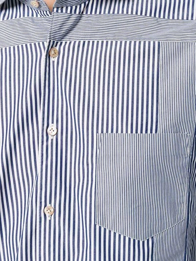 Shop Dnl Striped Long Sleeve Shirt