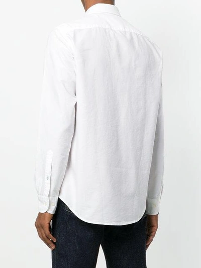 Shop Tommy Hilfiger Button-down Shirt - White